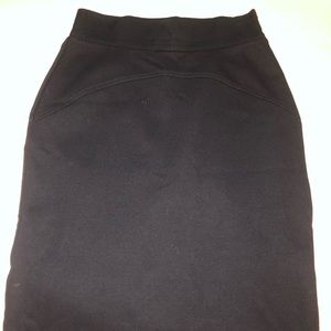 Diane Von Furstenberg Black Pencil Skirt